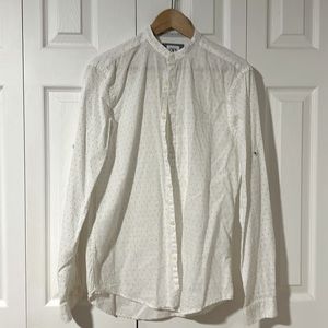 Zara men’s white dress shirt, small.